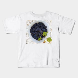 Grapes in a Bucket by Avril Thomas Kids T-Shirt